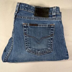 Harley Davidson Women’s Jeans Size 10 Bootcut Blue Denim